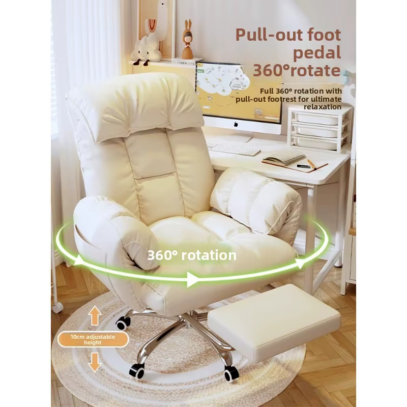 Chaise de bureau ergonomique confortable pour de longues heures