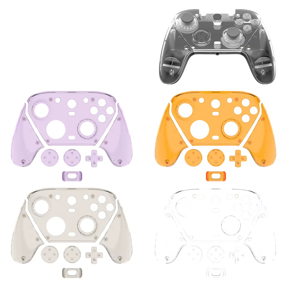 Panneau de remplacement minimaliste Transparent pour contrôleur de jeu GameSir G7 Pro