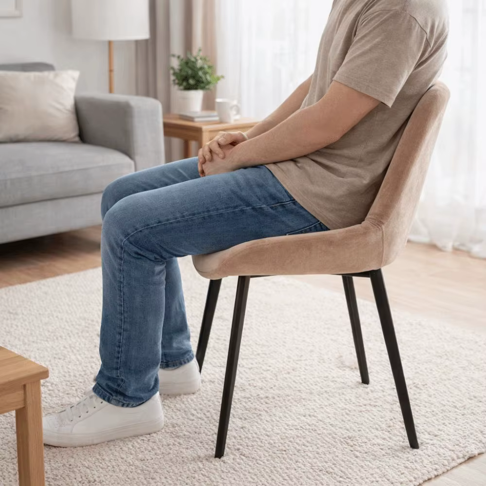 Housses de chaise de salle à manger en velours, couverture intégrale, dossier incurvé, dossier court, couleur unie, anti-poussière, extensibles, pour cuisine