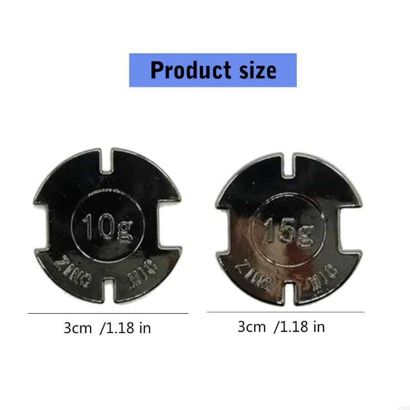 Poids contrôle souris précis 15 g / g comptoir métallique pour GPW G502X 24BB