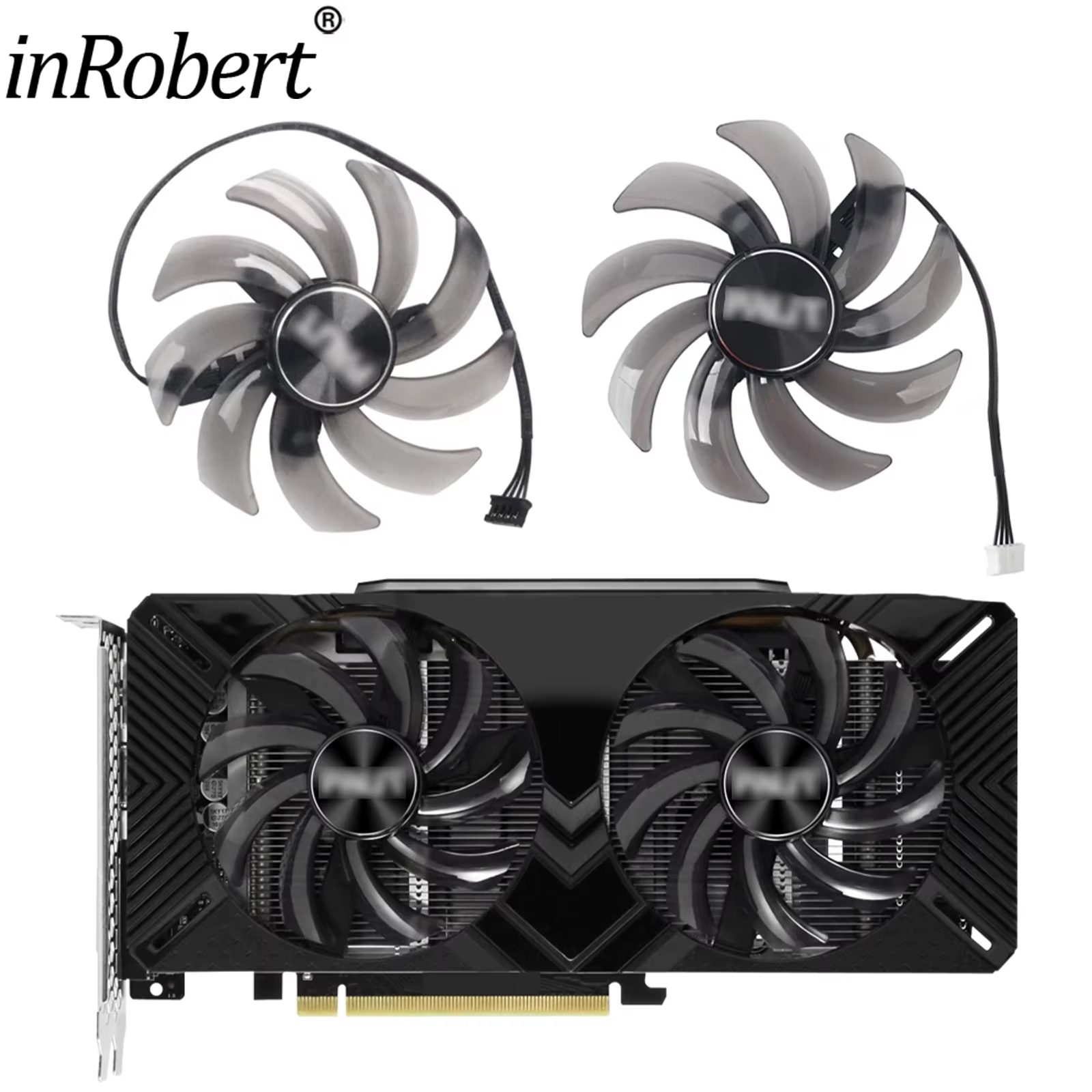 Ventilateur de refroidissement de carte graphique Palit, 85mm FDC10H12S9-C 12V, pour GTX 1660 Ti Super RTX 2060 2070 RTX2060 Dual OC