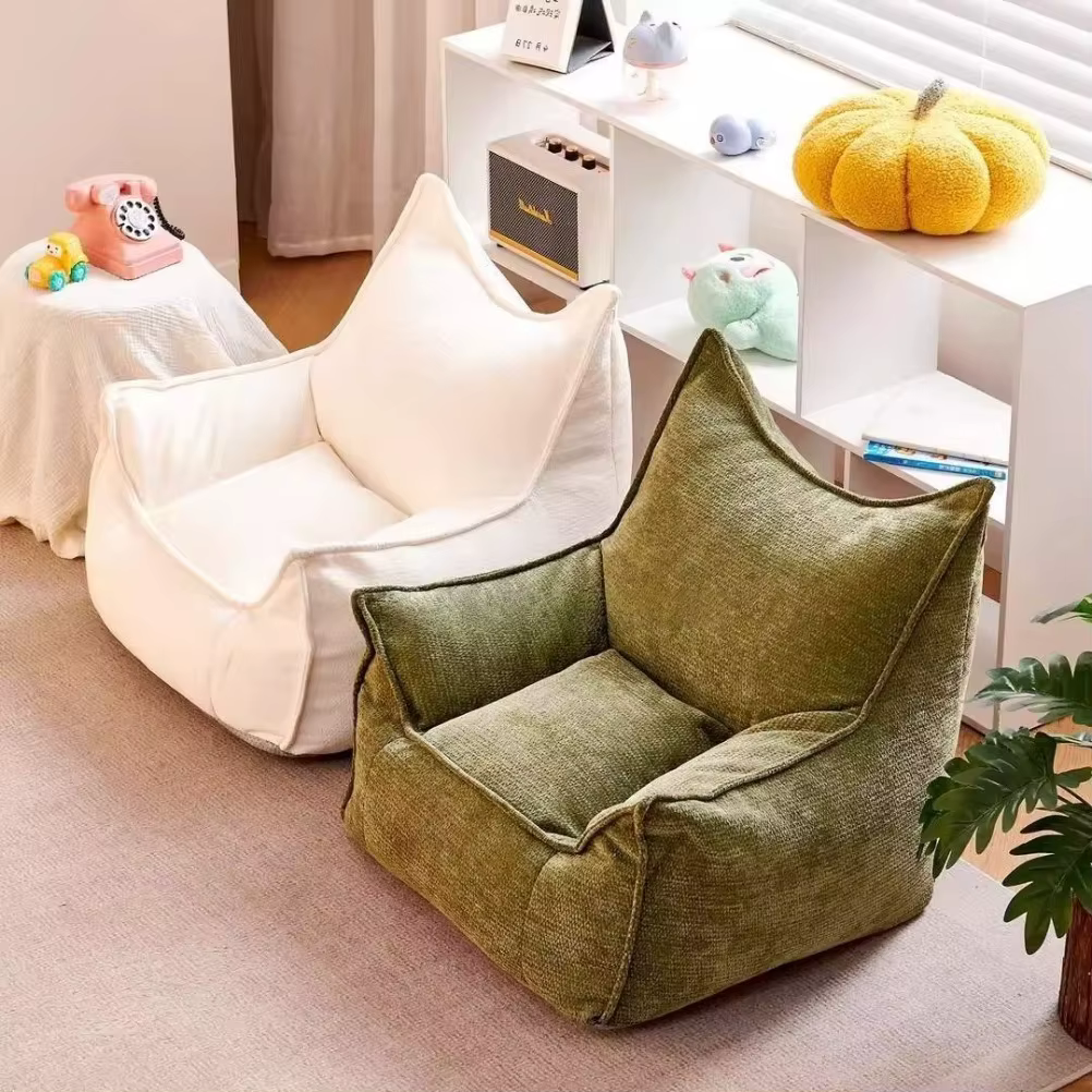 Petit canapé simple, chaise pour chambre d'enfant, salon, bébé, pouf, chaise de loisirs simple, canapé Portable épais Chai