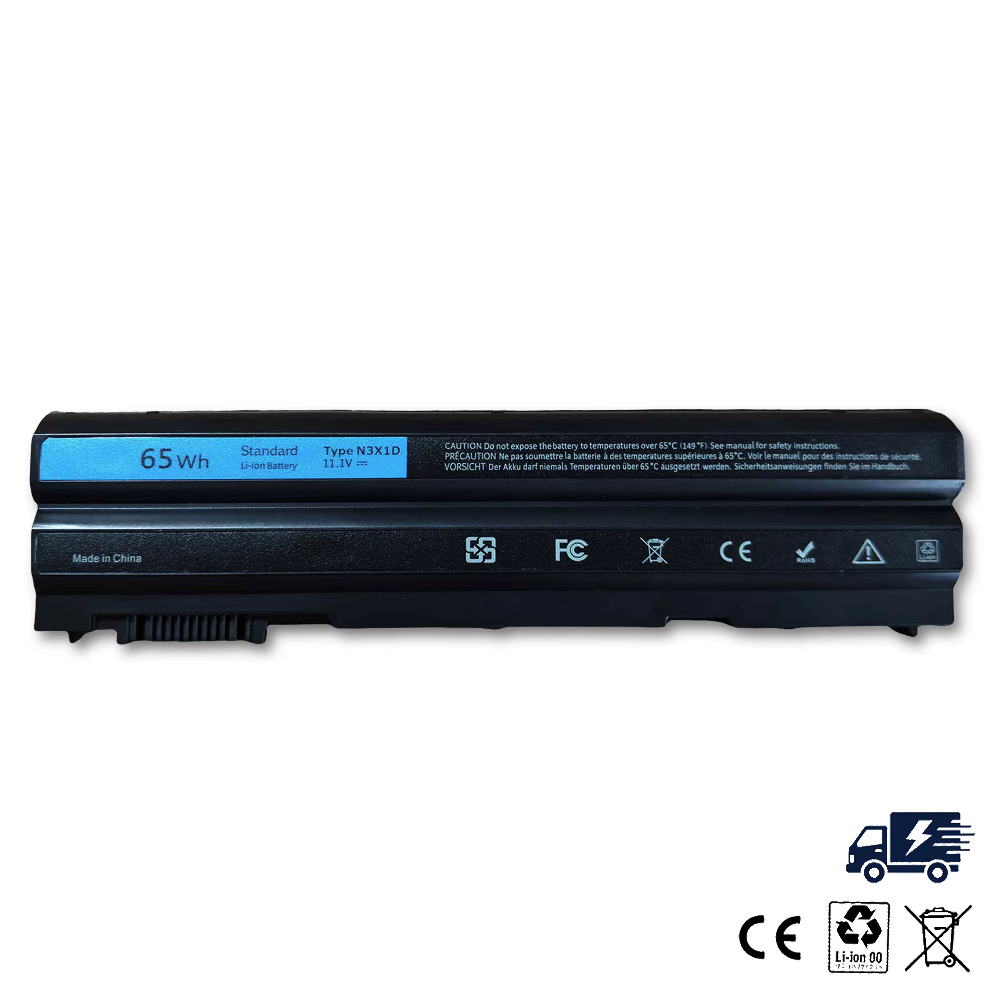 Batterie d'alimentation pour ordinateur portable Dell Latitude E6540 E6440 E5530 E5430 E6520 E6420