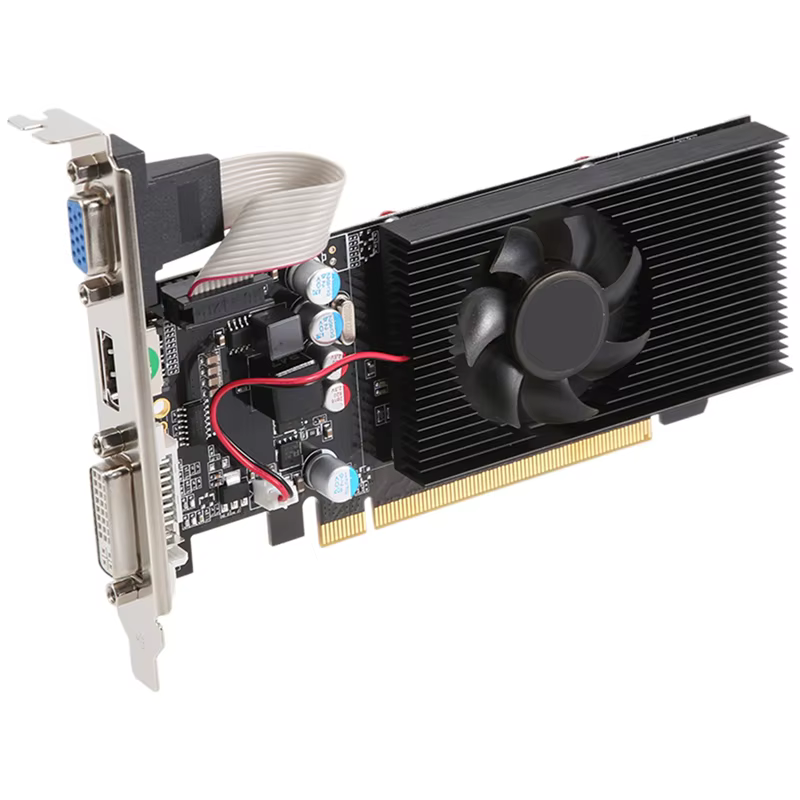 M67K-GT210 1GB DDR2 64Bit carte graphique PCIE 2.0 GPU-Compatible DVI VGA