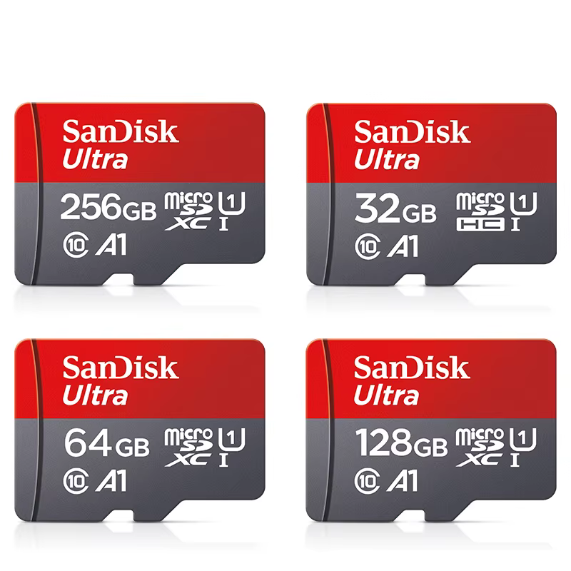 Sandisk-Carte mémoire originale 256 Go 128 Go 64 Go 32 Go TF carte micro sd classe 10 UHS-1