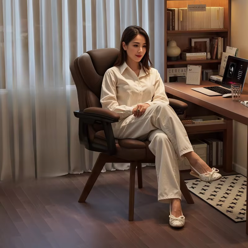 Chaise De bureau ergonomique pivotante Design confortable salon