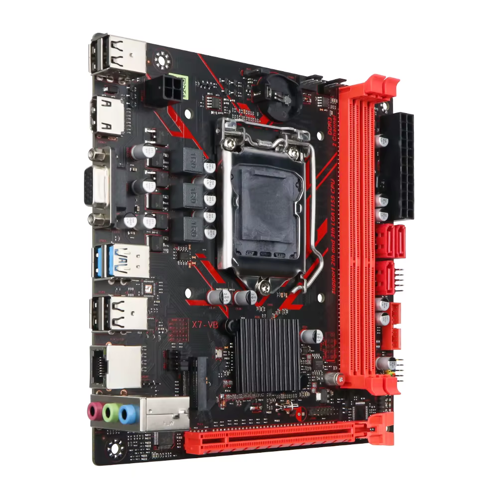 Kit de carte mère de jeu SOYO H61 avec processeur Intel LGA1155 i5 2500
