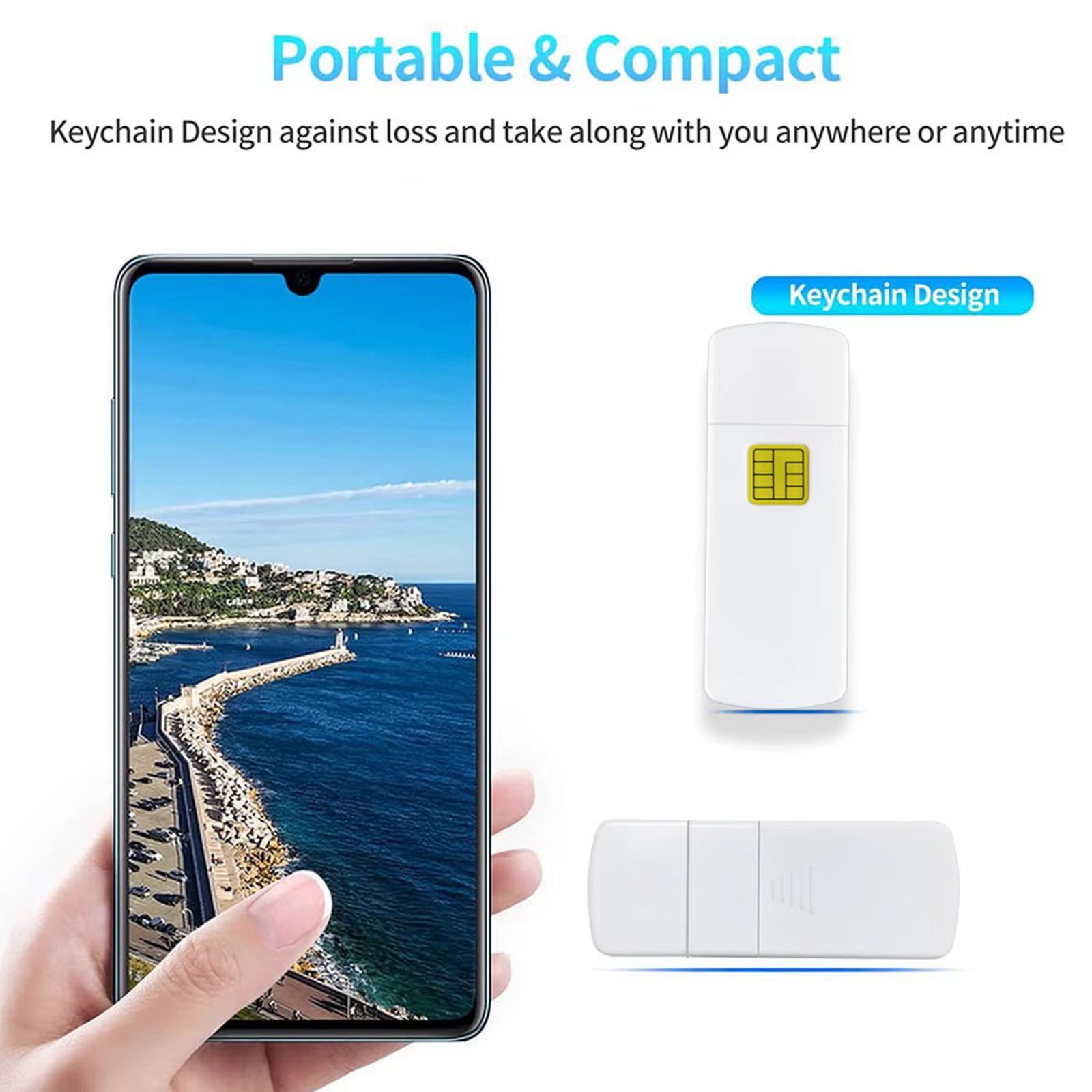 Lecteur de carte USB Type-C, lecteur de carte SIM mobile, adaptateur de carte ESIM haute vitesse pour Windows, Mac OS, MacBook, ordinateur, PC