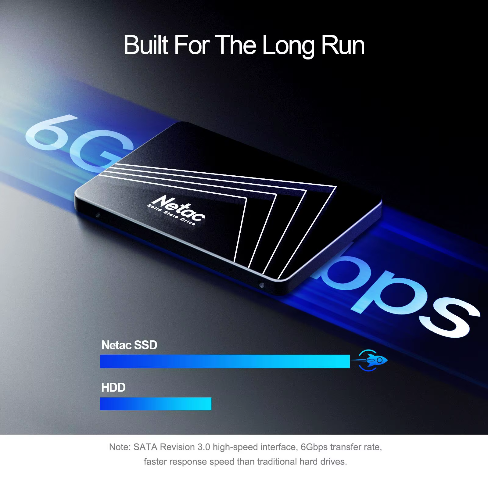 Netac 128gb 256gb 512gb 1tb 2tb SSD SATA3 2.5 pouces disque dur interne SSD pour ordinateur de bureau