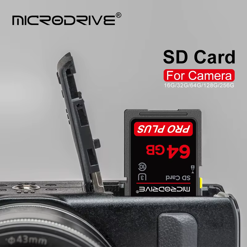 Carte SD Standard 64 go 128 go 256 go SDHC/XC 16 go 32 go