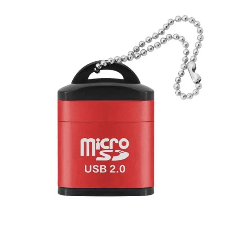 Mini lecteur de carte en alliage d'aluminium