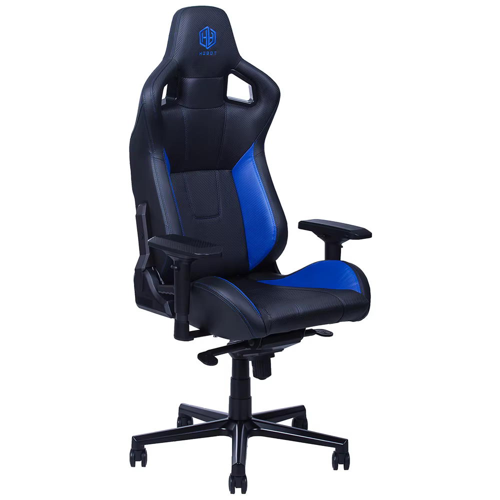 Chaise de bureau pivotante E-Sports à dossier haut réglable