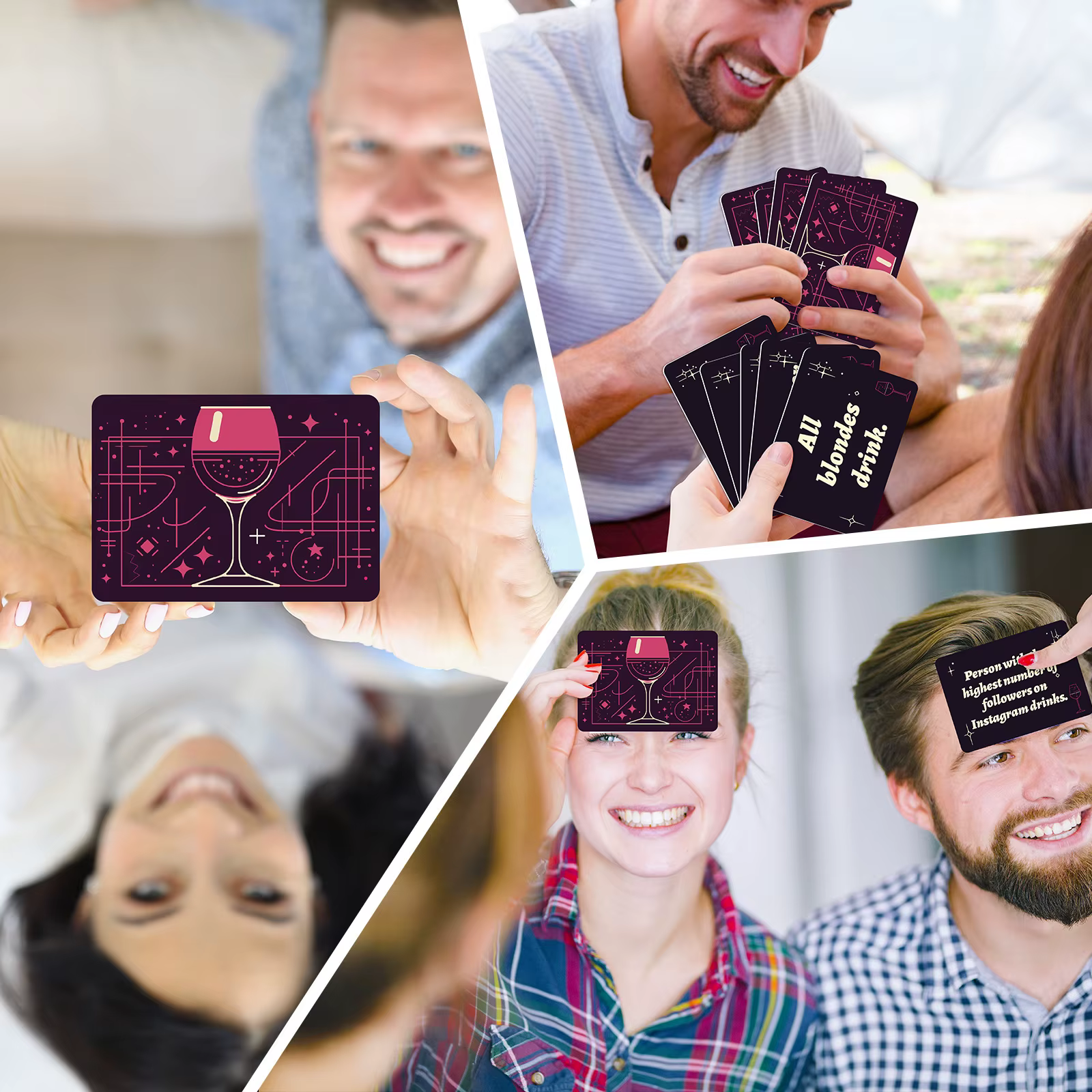 Cartes de jeu de société pour adultes, 50 pièces/boîte, jeu de table à thème vin, pour team building et animation de fête, produit phare