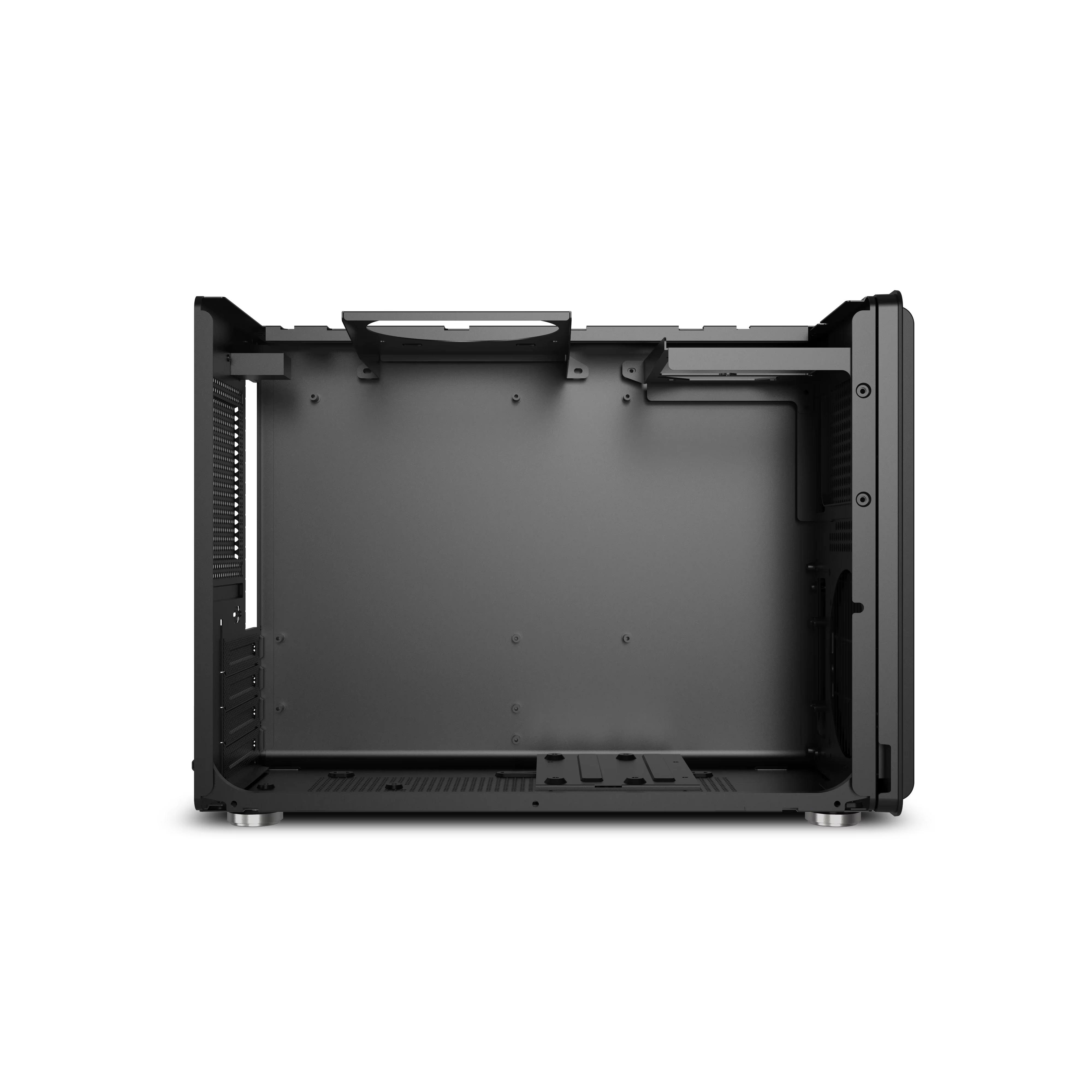 Boîtier d'ordinateur portable de bureau Power Train X-GAMERX P40 Mesh Mini PC de jeu compact MATX prêt à l'emploi