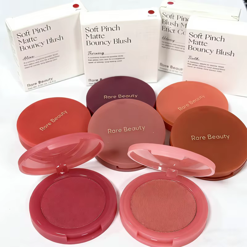 Fard à joues crème Hot Rare Beauty effet purée de pommes de terre, fard à joues en poudre mat longue tenue, facile à appliquer, maquillage cosmétique, illuminateur liquide
