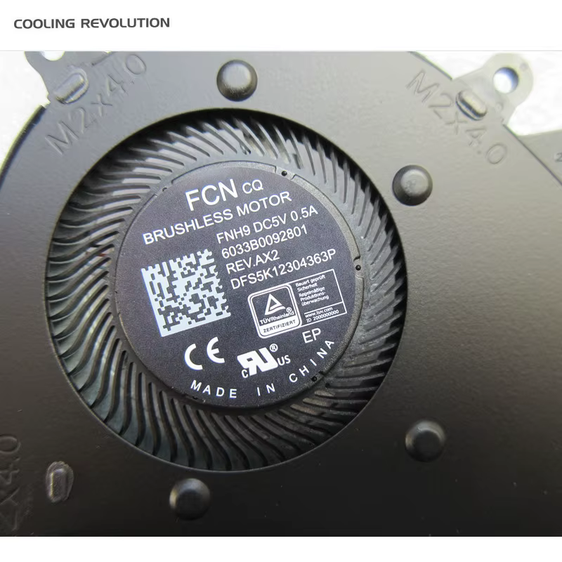 Ventilateur de refroidissement CPU pour ordinateur portable