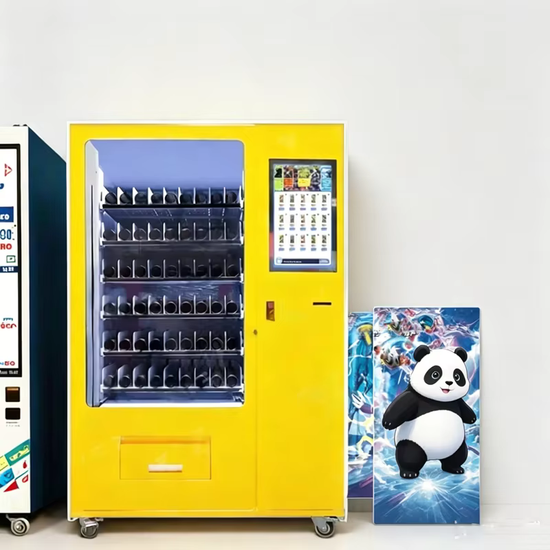 Distributeur automatique de cartes à collectionner pour centres commerciaux, distributeur automatique de cartes TCG en libre-service, distributeur automatique de cartes postales en extérieur, personna