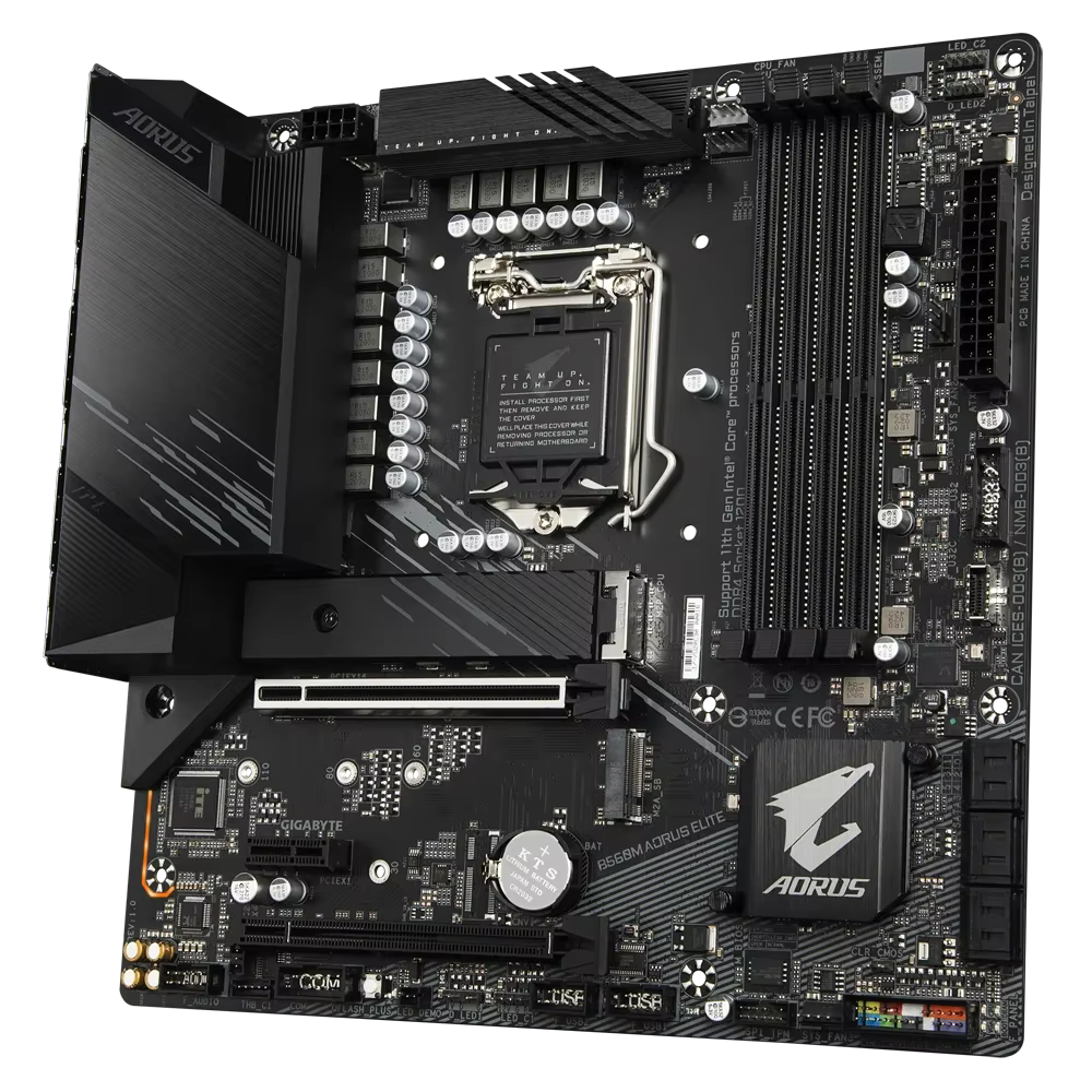 Carte mère GIGABYTE B560M AORUS ELITE LGA1200 DDR4 HDMI+DP M-ATX