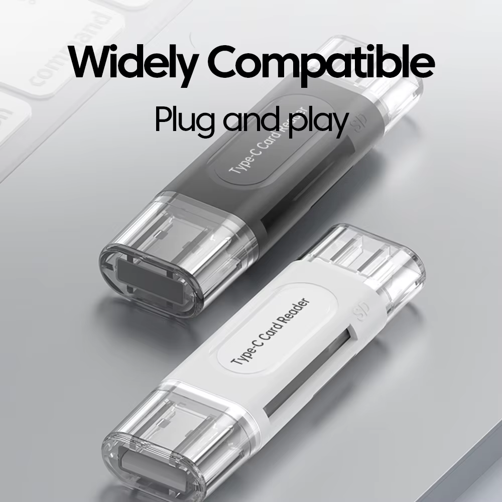 Lecteur de carte USB TYPE-C multifonction 4 en 1