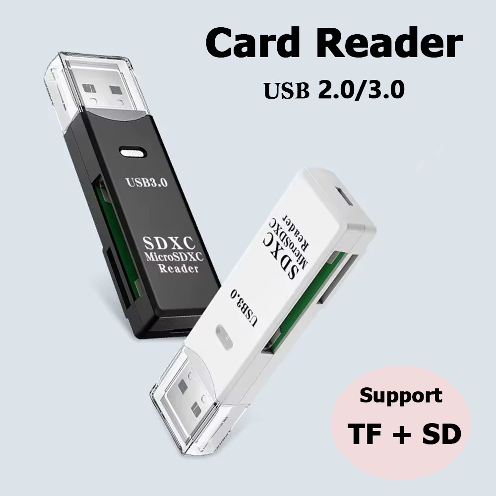 Lecteur de carte TF + SD 2 en 1