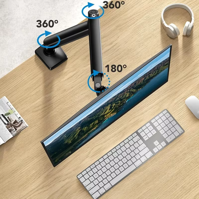 Support universel pour moniteur à écran simple et double