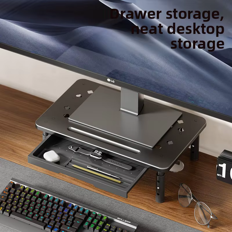 Support de moniteur surélevé