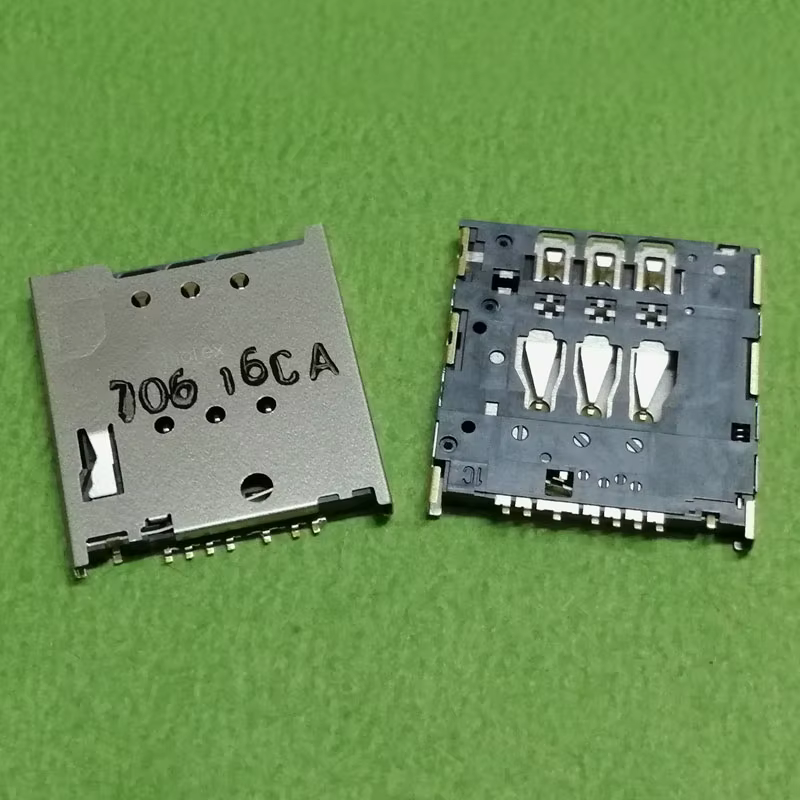 Carte Sim pour Sony LT30 LT22 LT22i LT30i LT30P, pour Meizu MX2 MX3 MX4, connecteur de fente pour support de carte Sim, 2 à 10 pièces