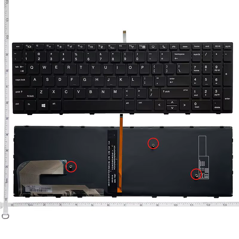 Nouveau clavier d'ordinateur portable américain pour HP EliteBook 750 G5/750 G6/755 G5/755 G6/850 G5/850 G6/855 G5/855 G6 Zbook 15U G5/G6