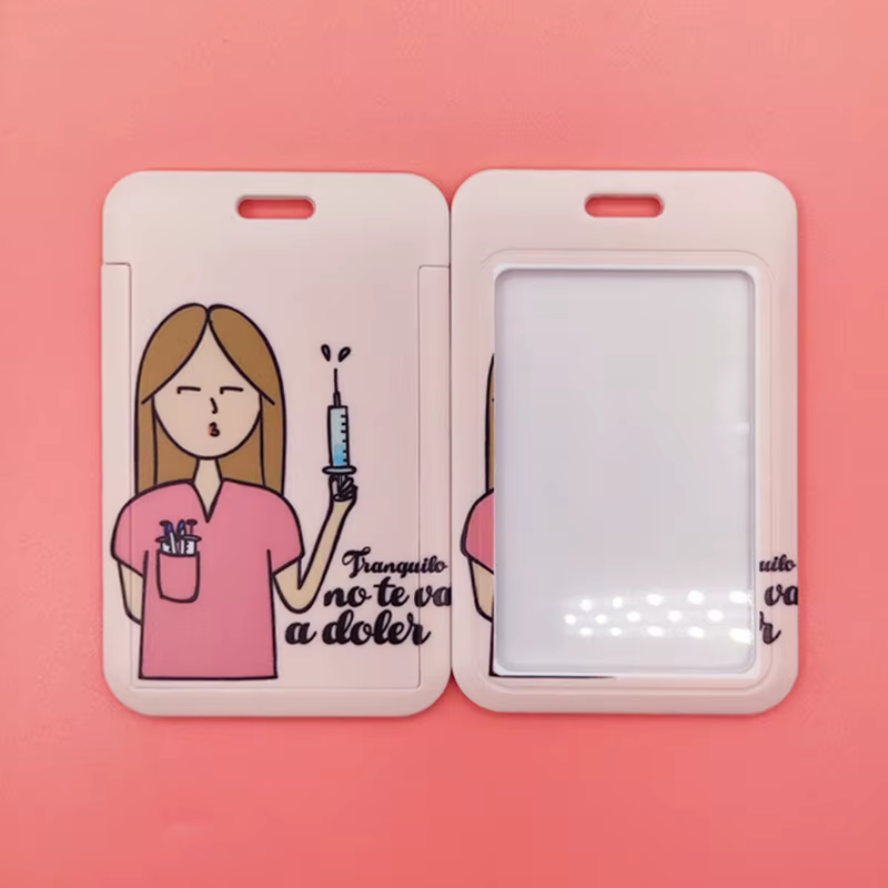 Porte-cartes d'infirmière, sangle de cou, étui pour carte de crédit, identification de médecin, porte-Badge, corde de téléphone, accessoires d'identifiants d'hôpital, cadeau