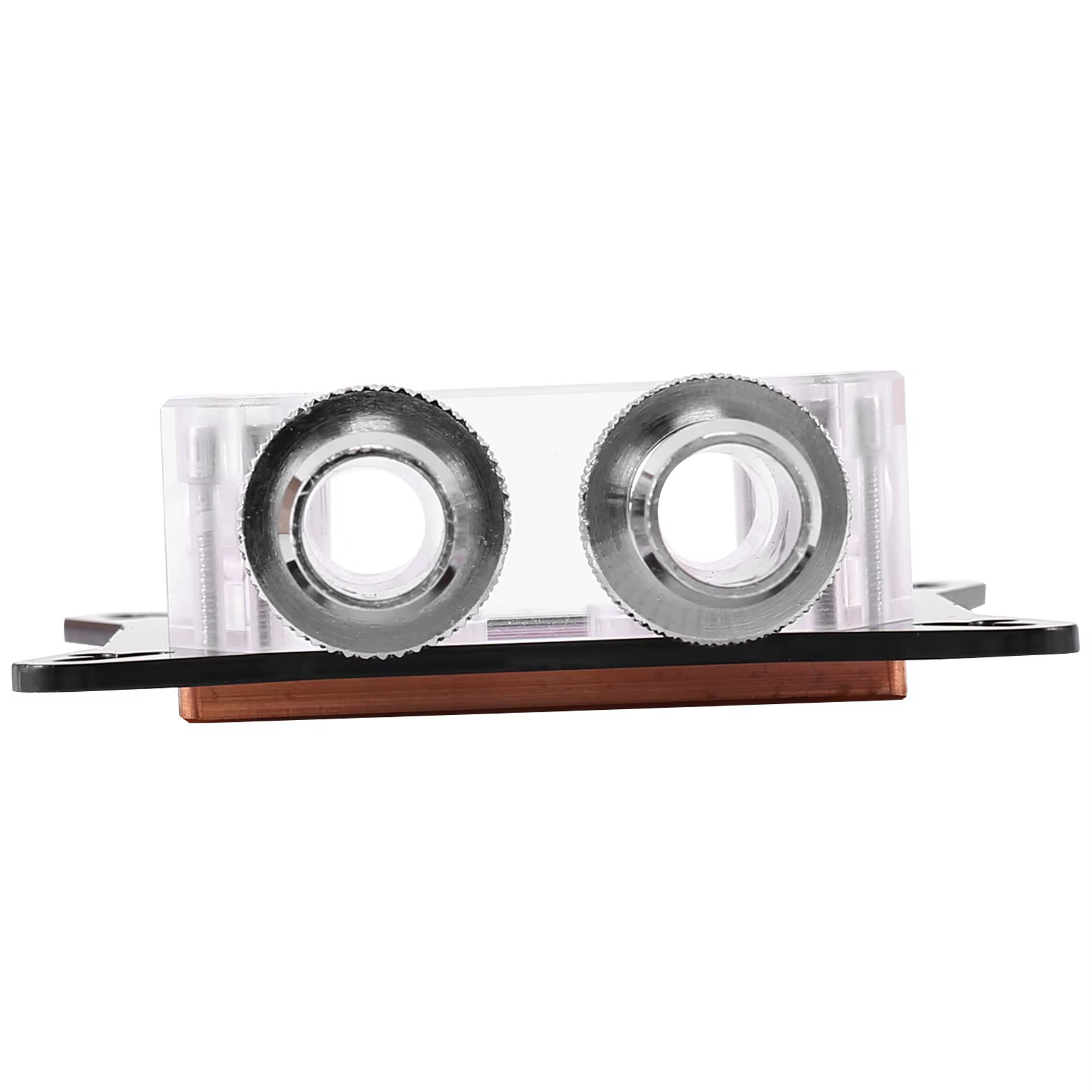 Gpu bloc d'eau refroidissement Double canal de colonne de cuivre carte d'image vidéo refroidisseur