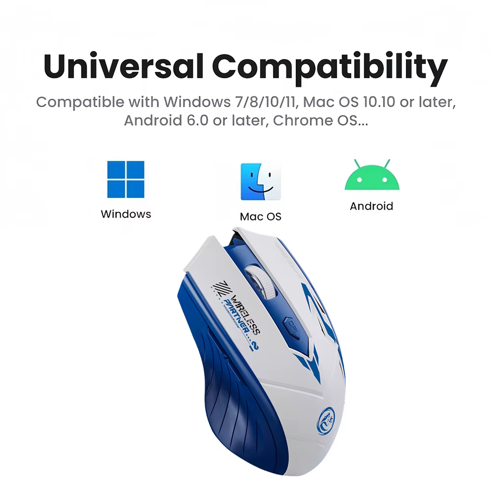 Souris Bluetooth 5.4 double Mode 2.4G