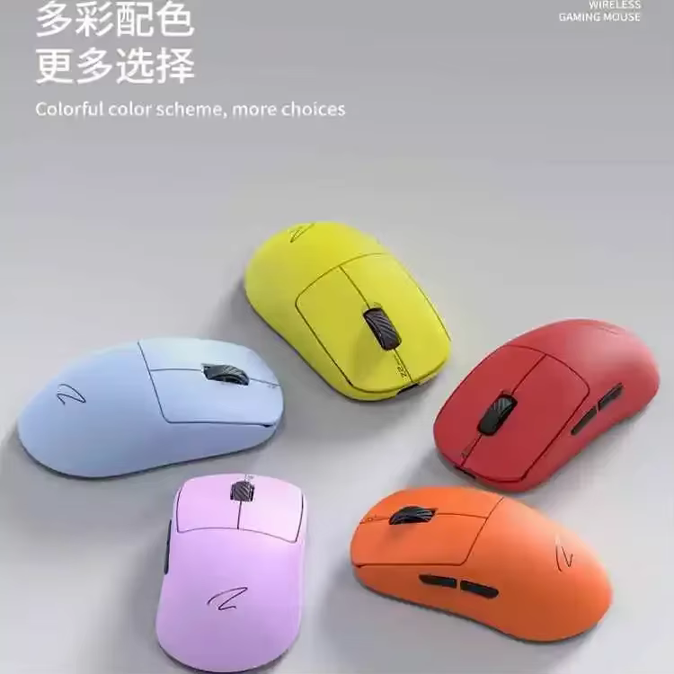 Zaopin Z2 Mini MAX Gaming e-sport 1K/4K/8K souris 3 modes 2.4G Bluetooth sans fil faible retard