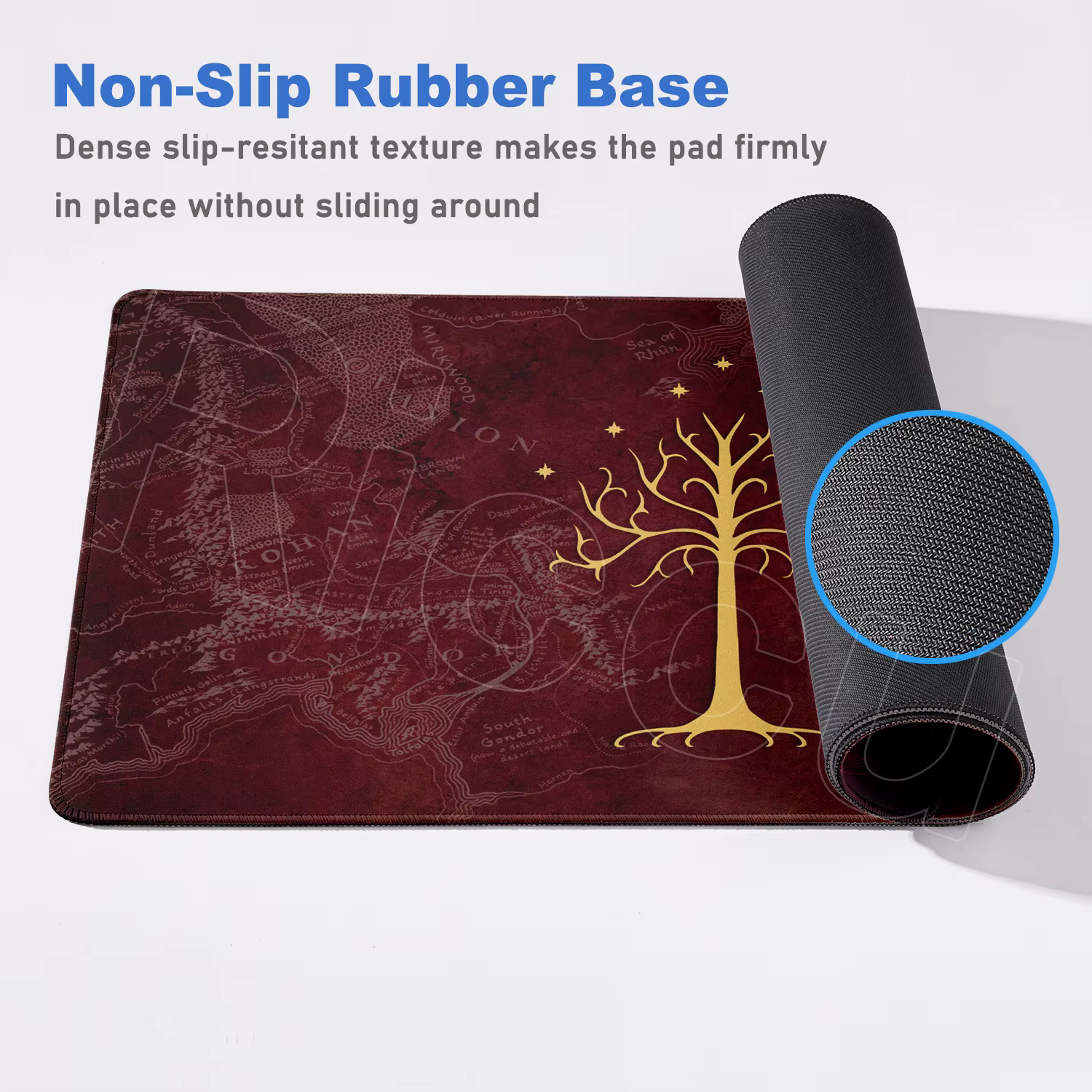 Tapis de souris de jeu film chaud l-lord des anneaux