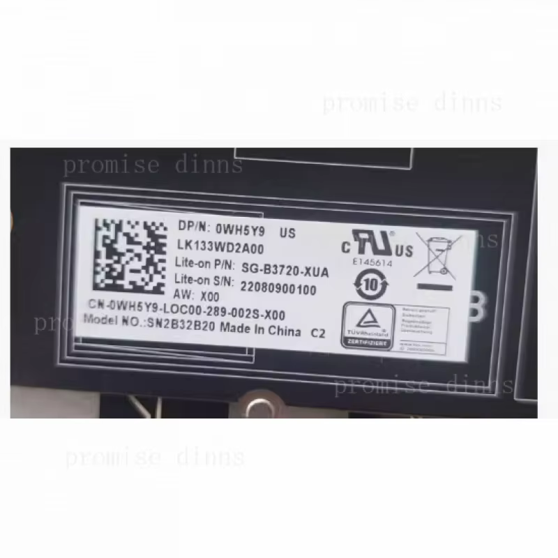 Clavier rétroéclairé RVB pour DELL ALIENWARE X14 X15 X16 X17 R1 R2 0WH5Y9 SG-B3720-XUA