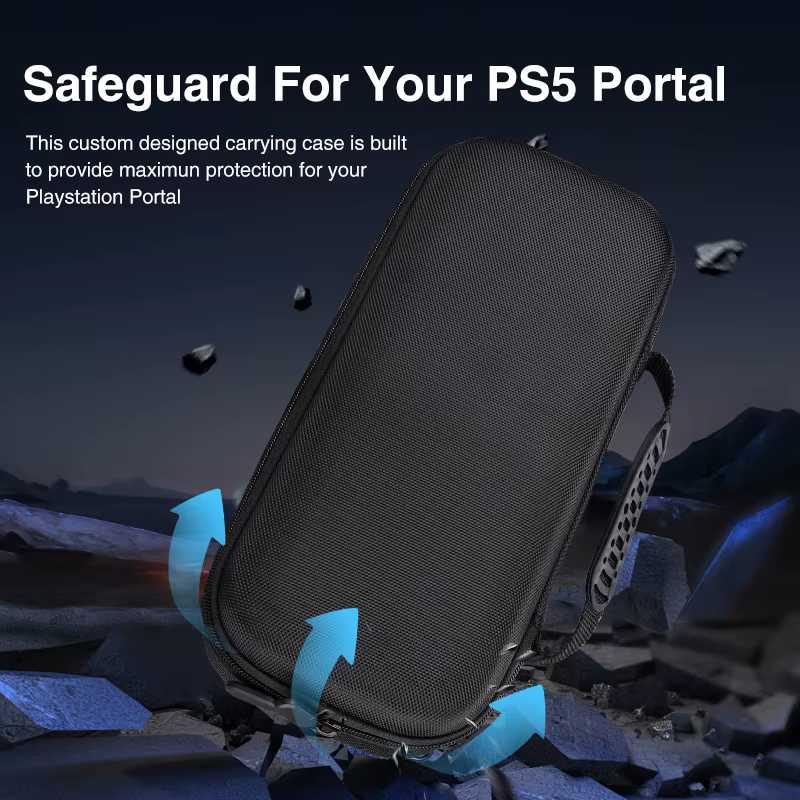 Portable Cas Sac pour PS Portail Cas EVA Dur Carry Sac De Rangement Pour Sony PlayStation 5 Portal Console De Jeu De Poche Accessoires