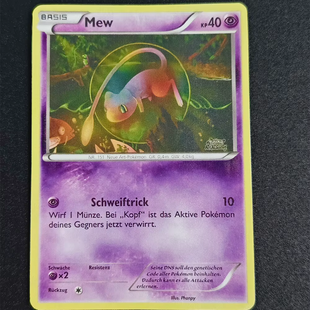 Carte de Collection Anime PTCG Arceus et la bijou de vie Houndour Eevee Mew, carte Flash de couleur réfractive, jouets cadeaux pour enfants