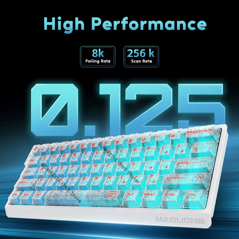 Clavier mécanique de jeu magnétique Madlions Mad60 V2 Mad68 V2 Mad 60he Mad 68he
