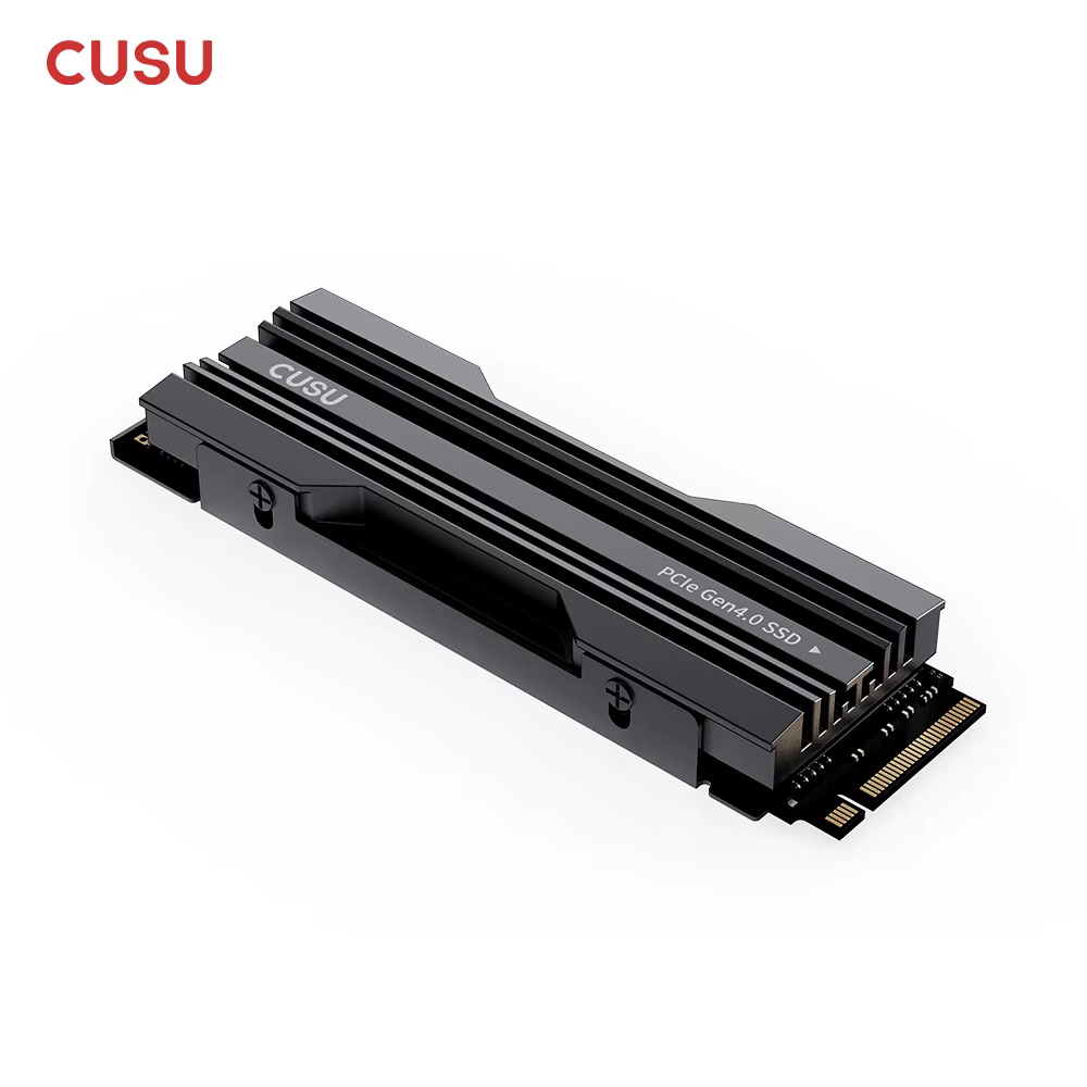 Disque SSD CUSU 1 To 2 To 512 Go 4 To M.2 NVMe PCIe 4.0 M.2 2280 Clé M pour PS5 Ordinateur Portable et de Bureau