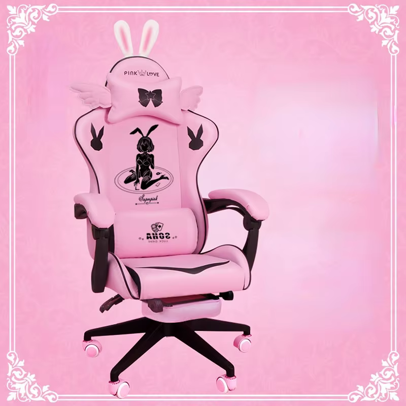 Chaise de jeu rose de haute qualité pour filles