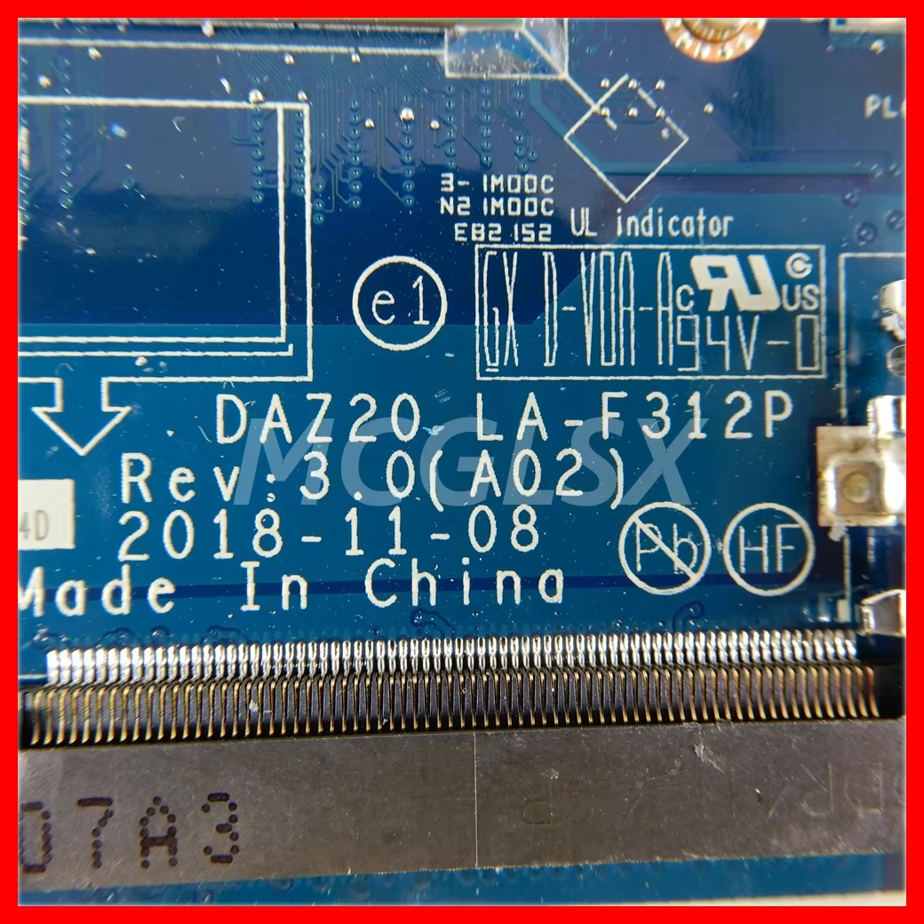 F312P carte mère pour Dell Latitude 7290 7390
