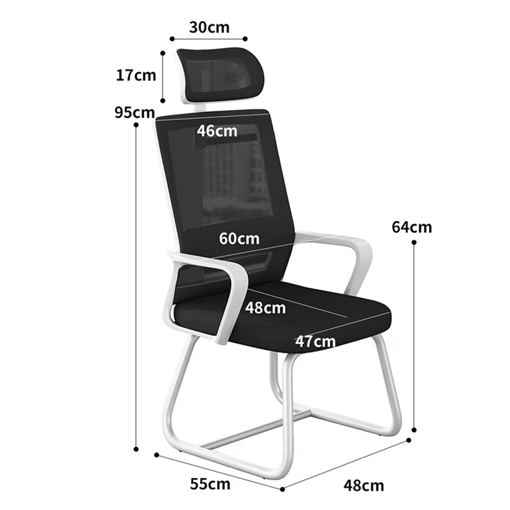 Gaming garçons chaises noires confortable orthopédique