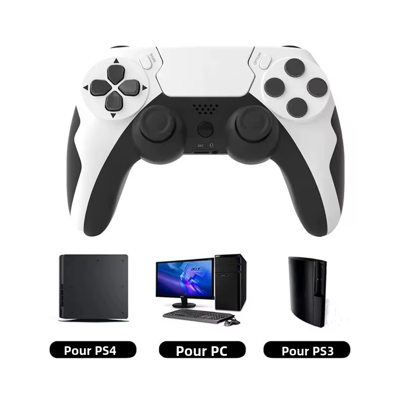 GAMINAlbanP48-Manette de jeu sans fil avec gyroscope à six axes