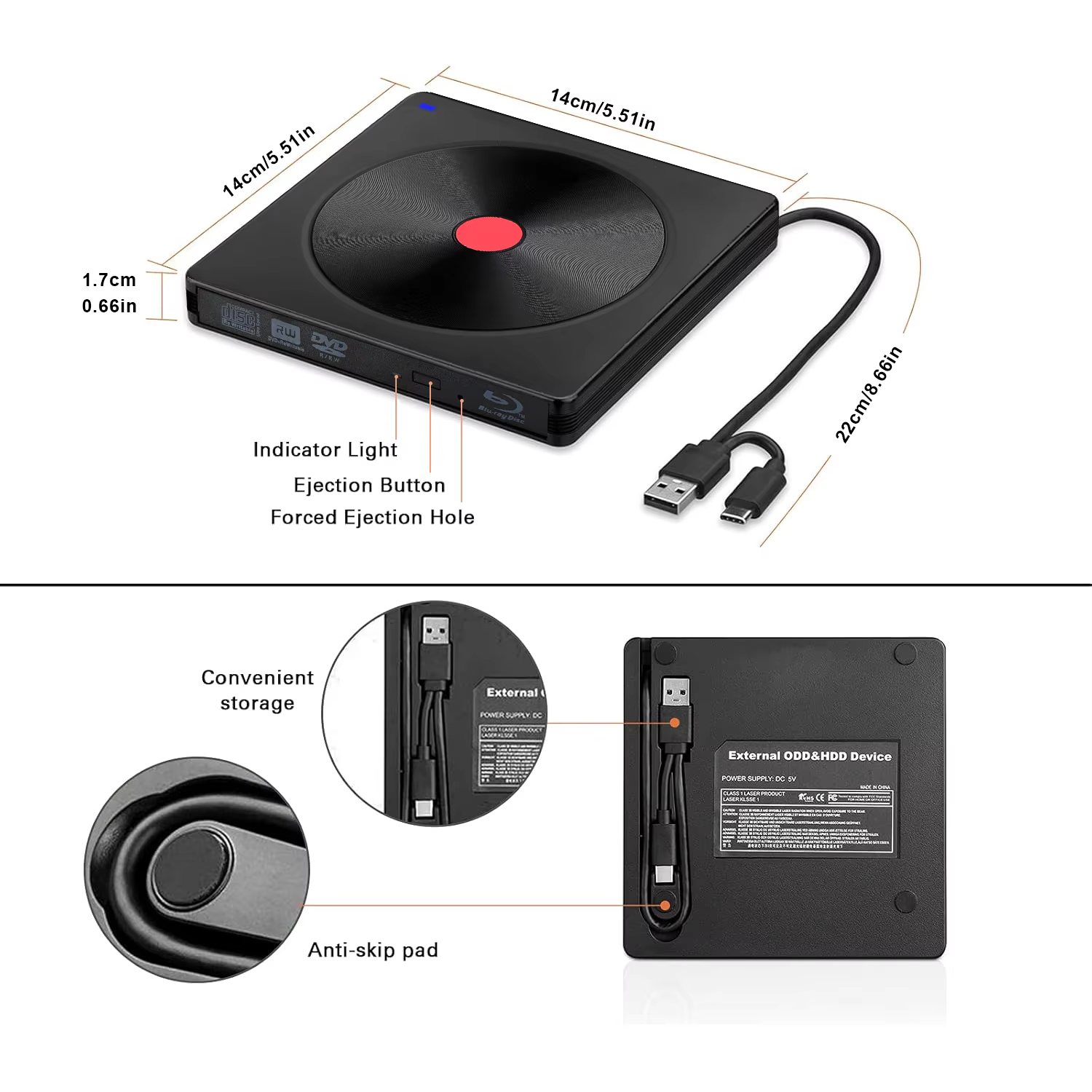 Lecteur Blu-ray externe