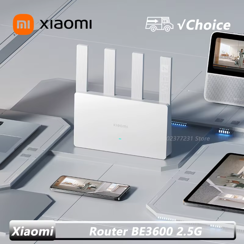 Routeur Xiaomi BE3600 WiFi 7 double bande Qualcomm quad-core