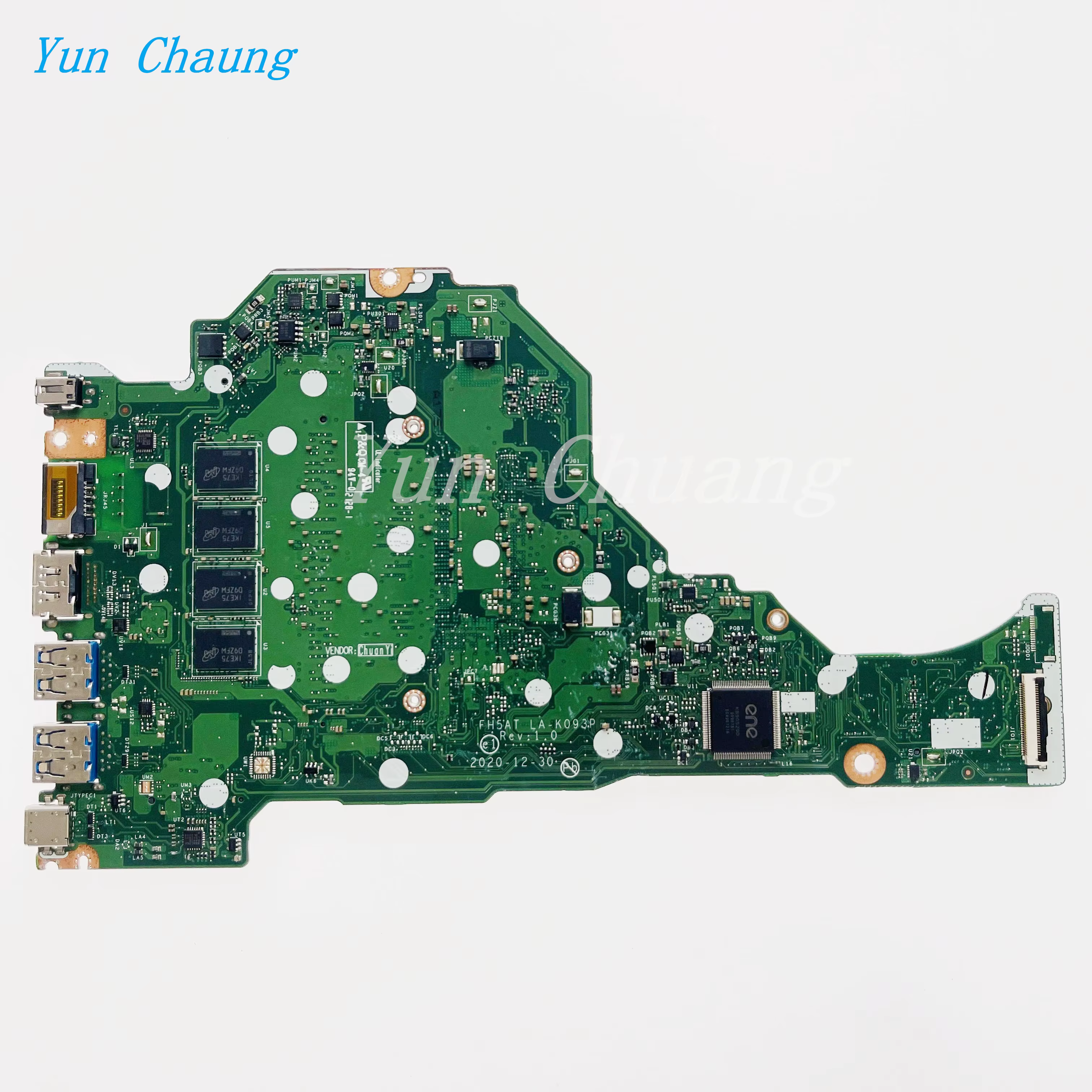 Pour Acer A515-56 A517-52 S50-53 carte mère d'ordinateur portable FH5AT LA-K093P LA-K091P NB.A1711.006