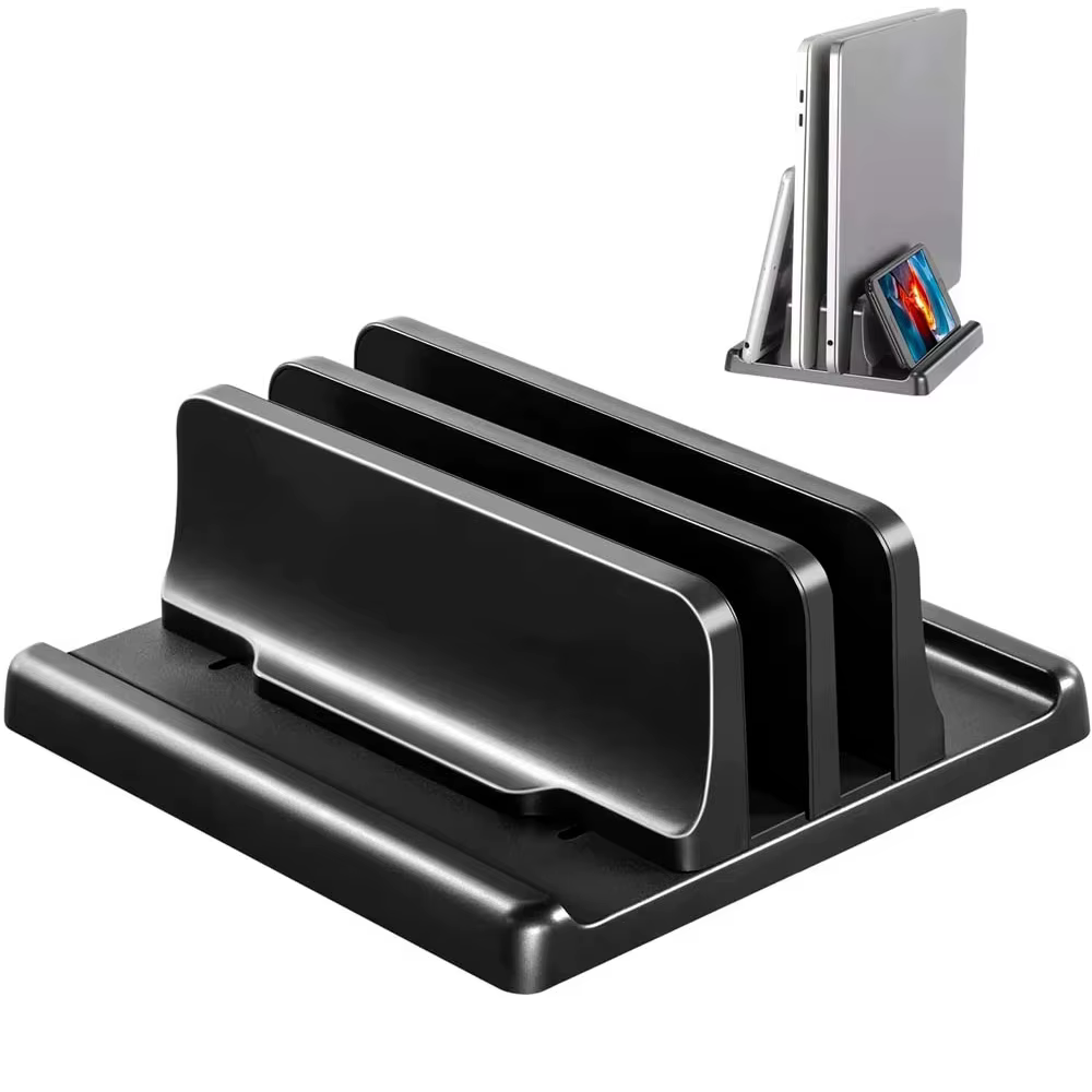Support Vertical pour ordinateur portable de bureau 4 en 1