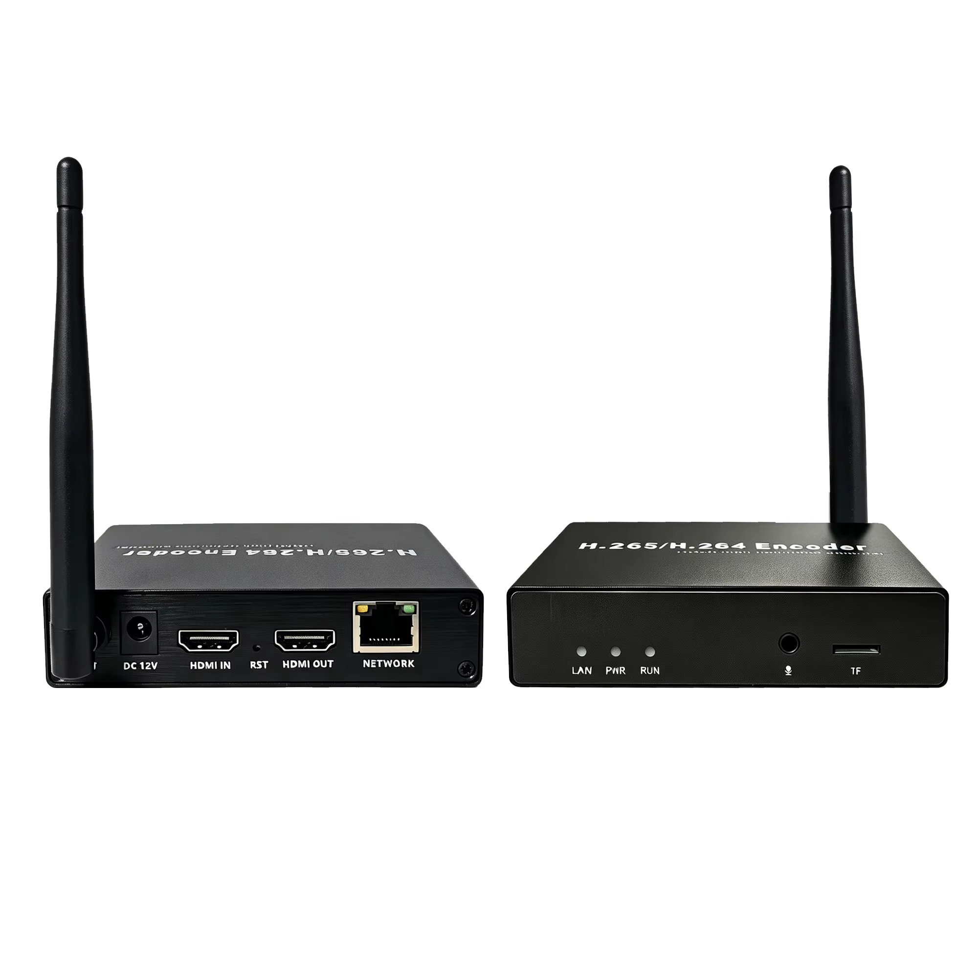 Encodeur vidéo HD 4k en direct, streaming H.265 HEVC H.264 WiFi HDMI vers IP avec enregistrement sur carte TF, RTMP RTSP SRT UDP HLS ONVIF