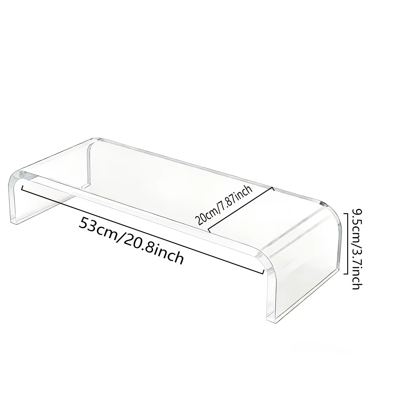 Support d'écran en acrylique