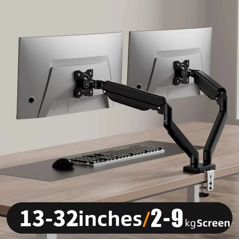 Support flexible pour double écran