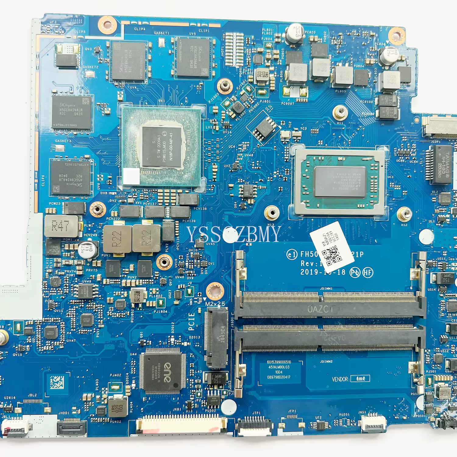 FH50Q LA-J621P carte mère pour ACER Nitro 5 AN515-34 AN515-43